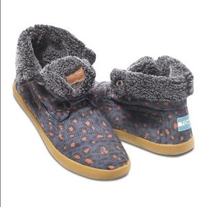 Toms Leopard Fur Lined Bota Boots